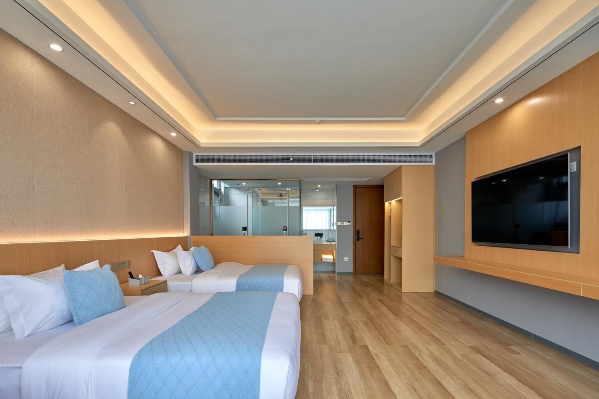 Yangshuo Fortune Lake Inn- One Way Free Pick Up From Airport Or Ts Over 3 Nights ภายนอก รูปภาพ